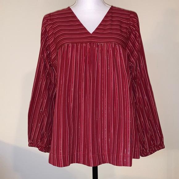 NEW Madewell peasant top size M - Picture 2 of 7